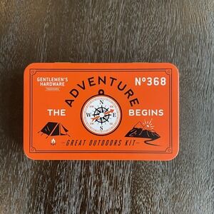 Gentlemen's Hardware Great Outdoors Kit 368 Hiking Camping Survival Pocket Tools